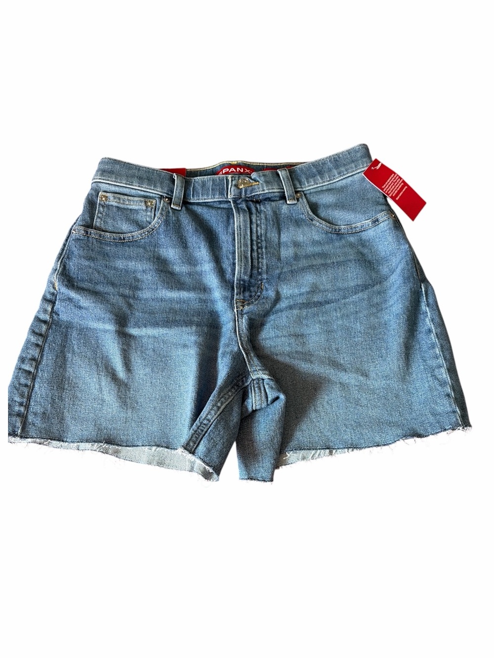 SPANXshape® Authentic 360
Raw Hem Jean Short, 5"